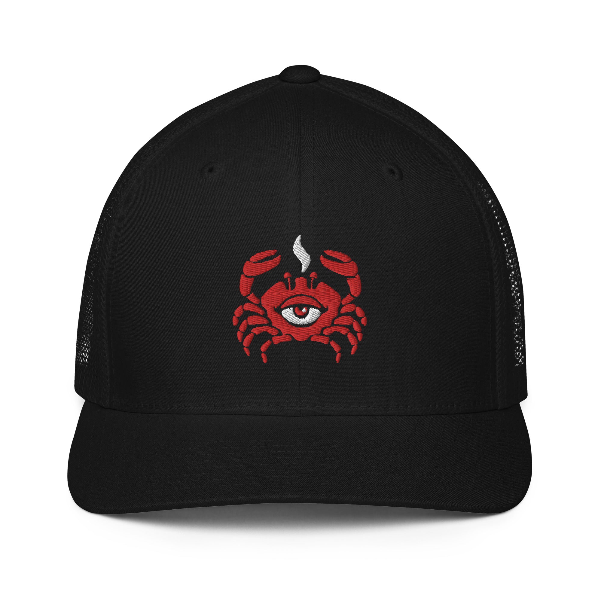 "Redeye Crab 2" Closed-back trucker cap