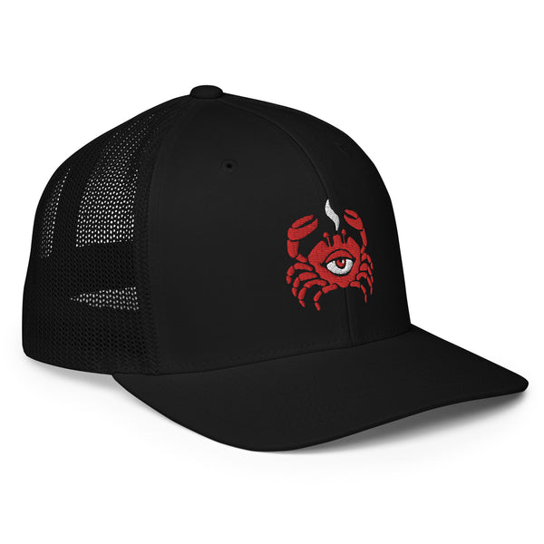 "Redeye Crab 2" Closed-back trucker cap