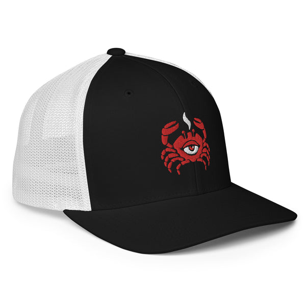 "Redeye Crab 2" Closed-back trucker cap