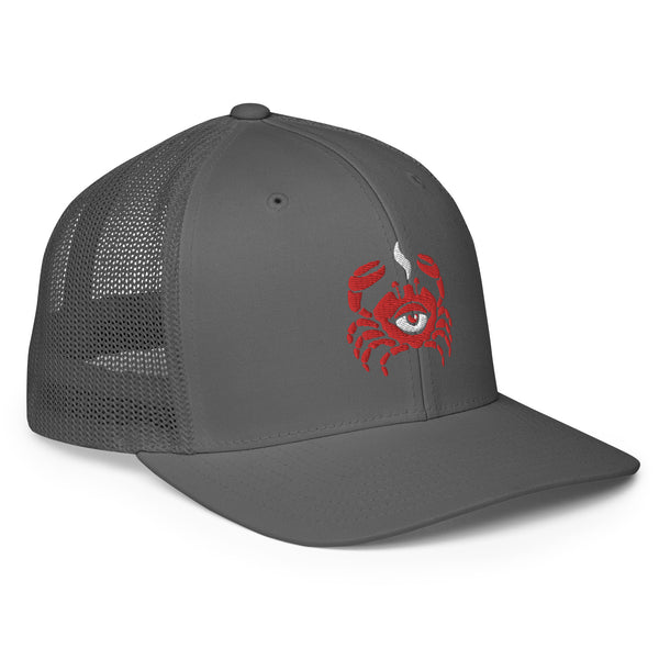 "Redeye Crab 2" Closed-back trucker cap