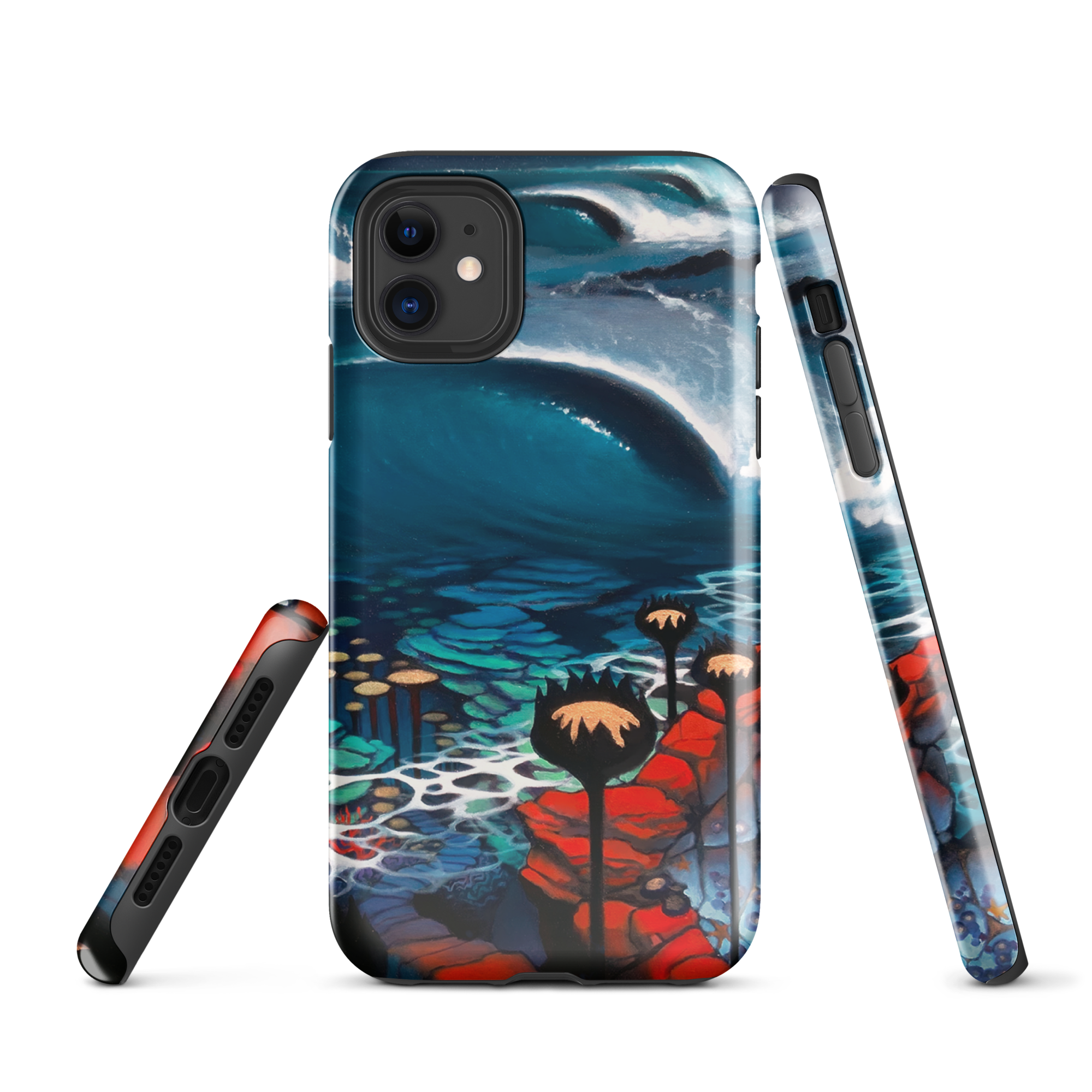 "Black Thistle Reef" Tough Case for iPhone®