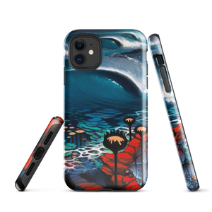 "Black Thistle Reef" Tough Case for iPhone®