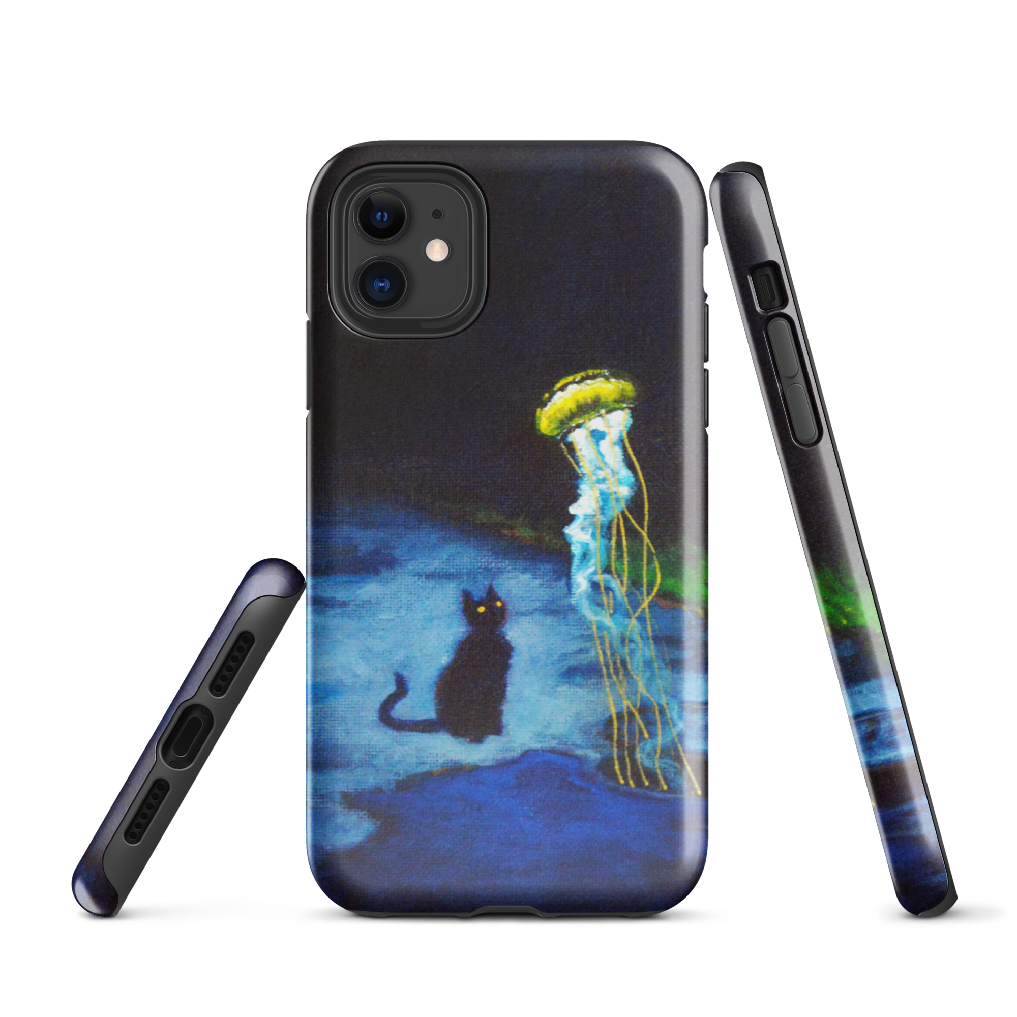 "Cosmic Kitty" Tough Case for iPhone®