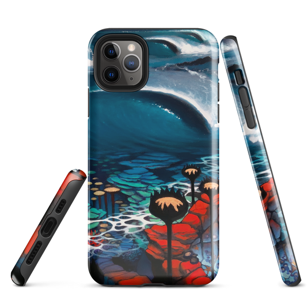 "Black Thistle Reef" Tough Case for iPhone®