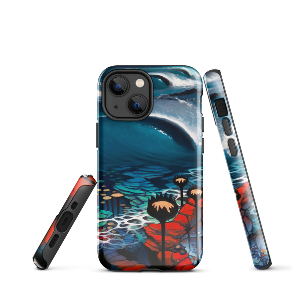 "Black Thistle Reef" Tough Case for iPhone®