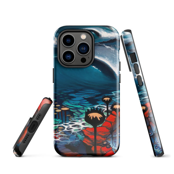 "Black Thistle Reef" Tough Case for iPhone®