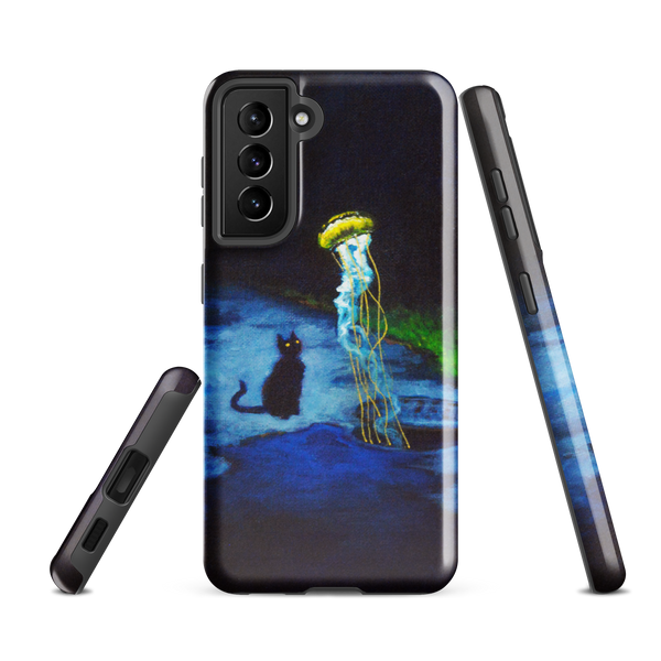 "Cosmic Kitty" Tough case for Samsung®