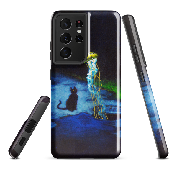 "Cosmic Kitty" Tough case for Samsung®