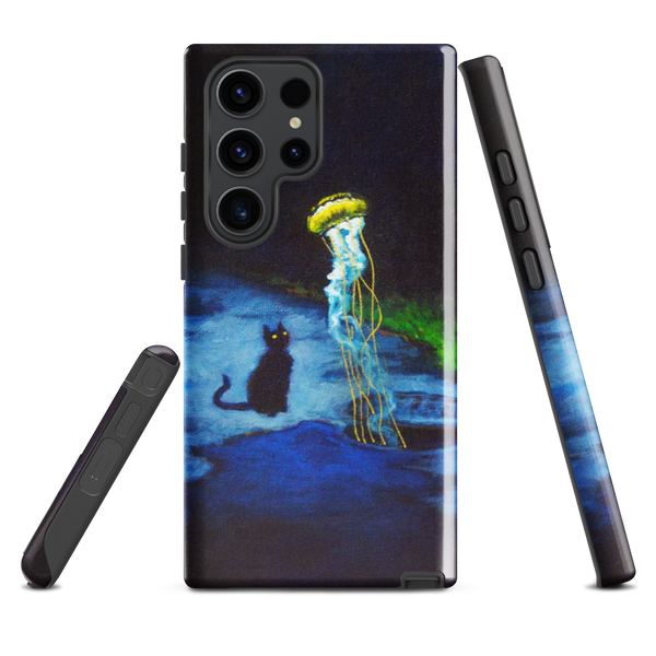 "Cosmic Kitty" Tough case for Samsung®