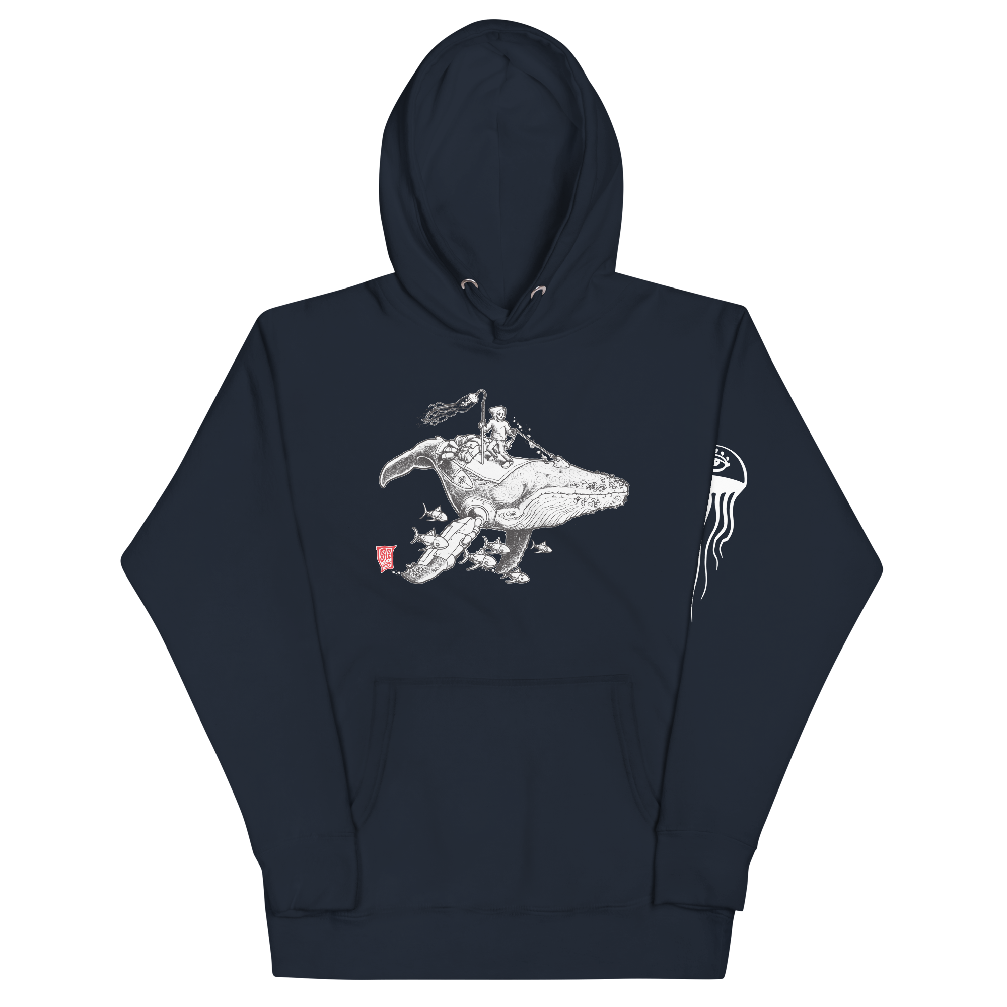 "Cosmic Traveler" (color) Unisex Hoodie