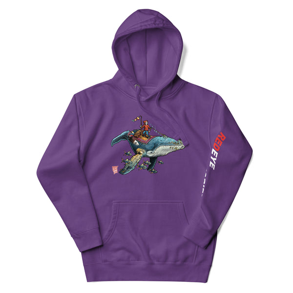 "Cosmic Traveler (color)" Unisex Hoodie