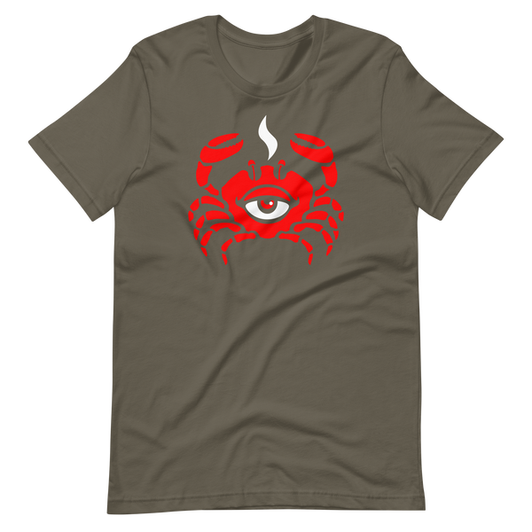 "Redeye Crab" Logo Unisex t-shirt
