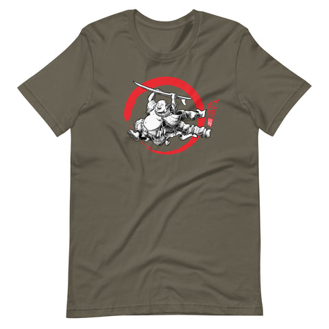 "Surfing Buddha 23" Unisex t-shirt