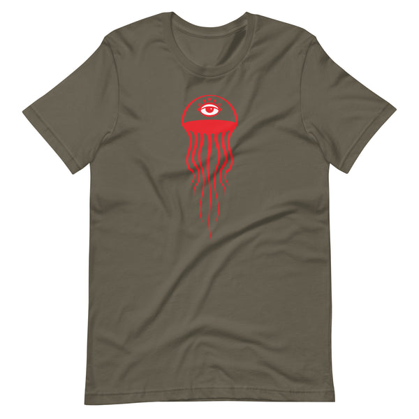 "Redeye Jelly" (red) Unisex t-shirt