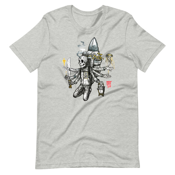 "Cosmic Traveler (Multi-Arm) 23"Unisex t-shirt