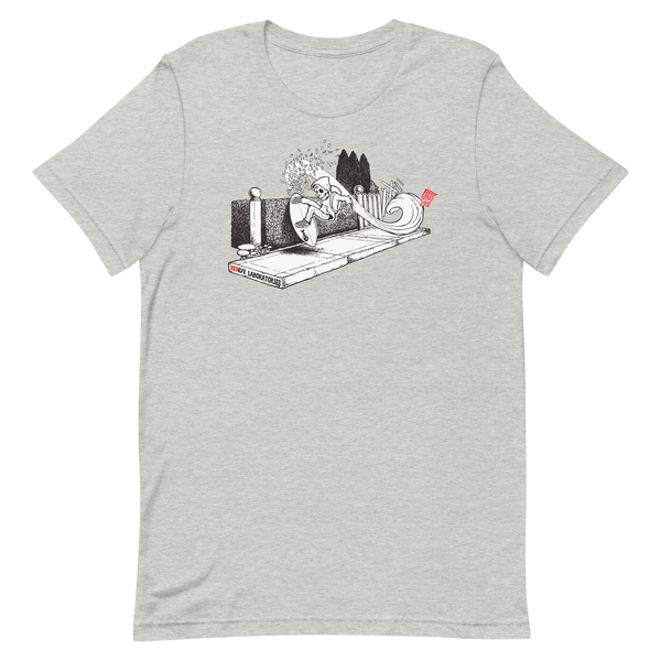 "Hedge Shred" b&w Unisex t-shirt