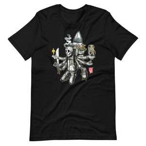 "Cosmic Traveler (Multi-Arm) 23"Unisex t-shirt