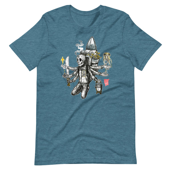 "Cosmic Traveler (Multi-Arm) 23"Unisex t-shirt