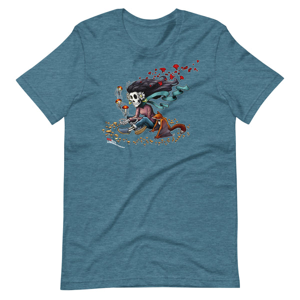 "Cosmic Girl" (color) Unisex t-shirt