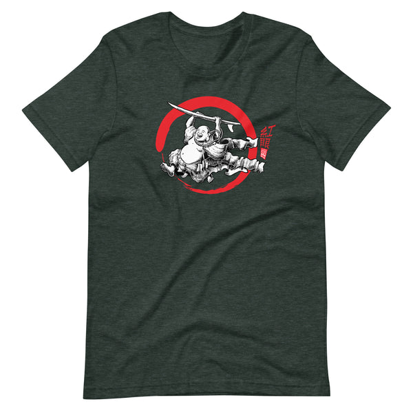"Surfing Buddha 23" Unisex t-shirt