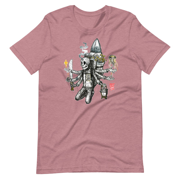 "Cosmic Traveler (Multi-Arm) 23"Unisex t-shirt