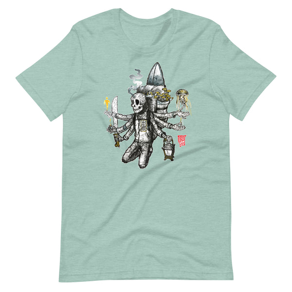 "Cosmic Traveler (Multi-Arm) 23"Unisex t-shirt