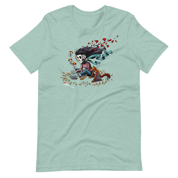 "Cosmic Girl" (color) Unisex t-shirt