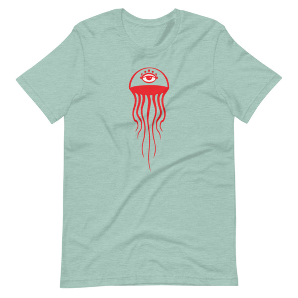 "Redeye Jelly" (red) Unisex t-shirt