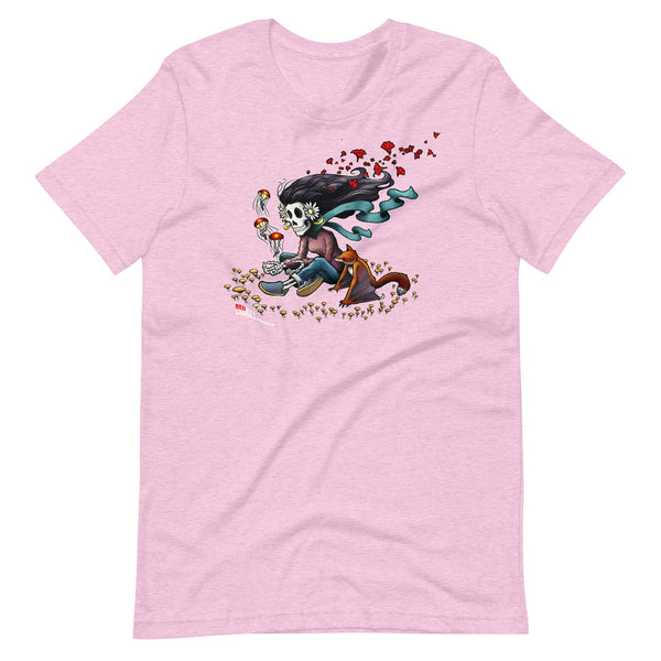 "Cosmic Girl" (color) Unisex t-shirt