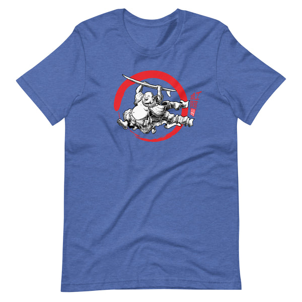 "Surfing Buddha 23" Unisex t-shirt