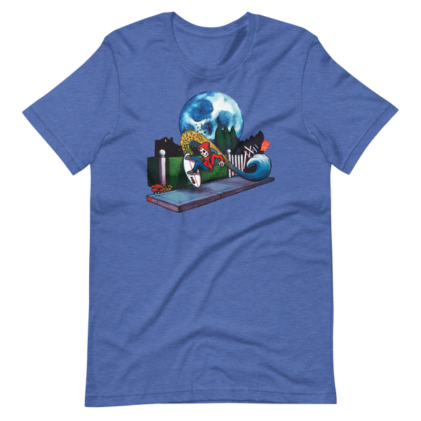 "Hedge Shred" Color Moon Unisex t-shirt