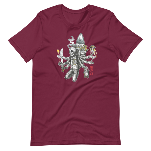 Cosmic Traveler (Multi-Arm) Unisex t-shirt