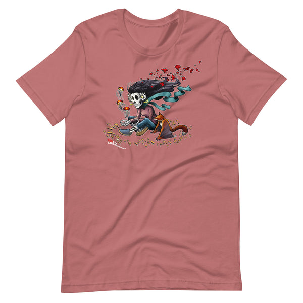 "Cosmic Girl" (color) Unisex t-shirt