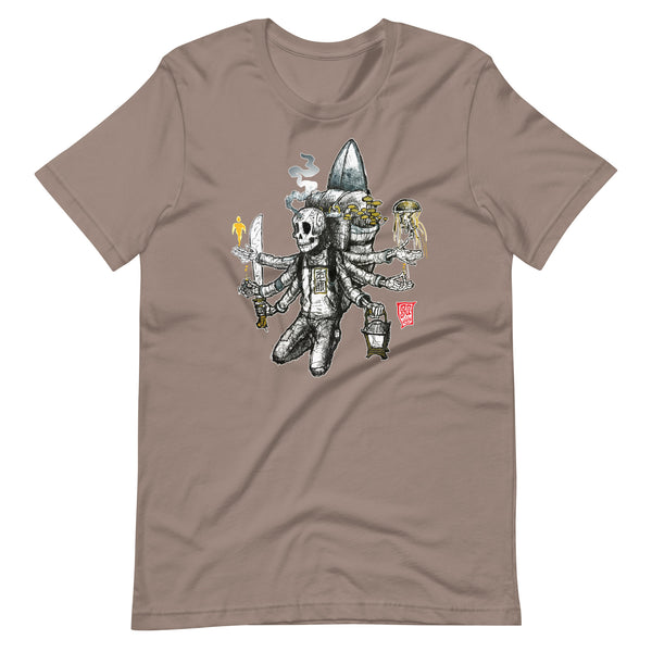 "Cosmic Traveler (Multi-Arm) 23"Unisex t-shirt