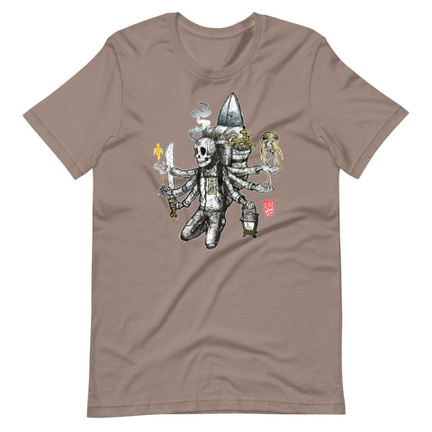 "Cosmic Traveler (Multi-Arm) 23"Unisex t-shirt
