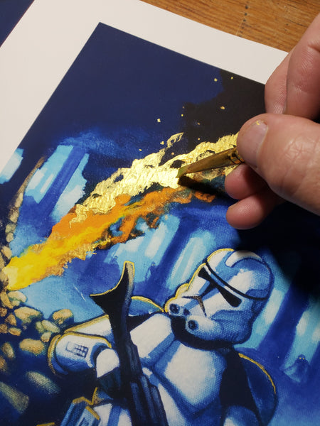 "Heat Brings Them Out" limited edition paper print