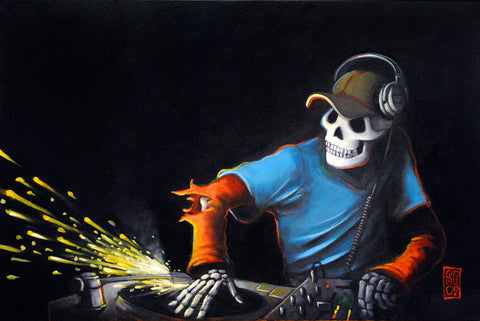 “The DJ” $40 Paper Print