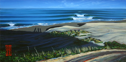 Cold East Winds Paper Print - Redeye Laboratories