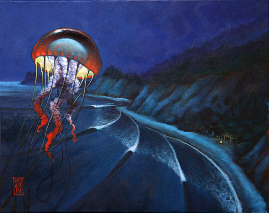 Cosmic Jelly Giclee print - Redeye Laboratories