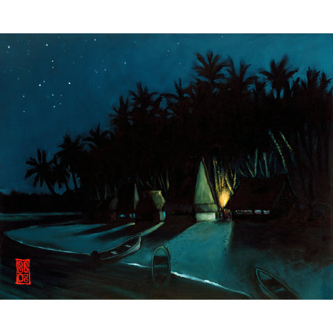 Island Party Paper Print - Redeye Laboratories