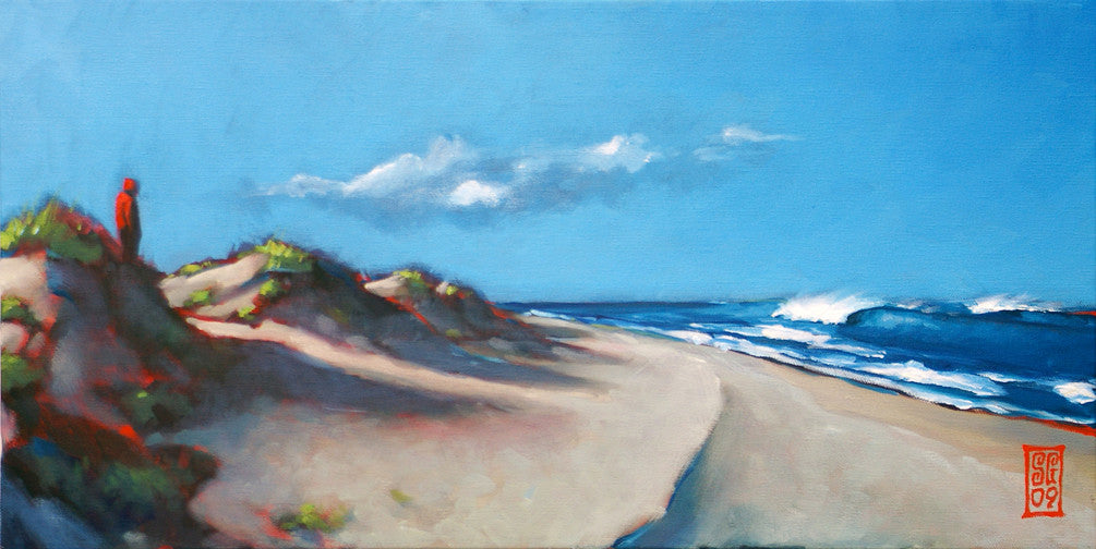 Lonely Surf Check Giclee print - Redeye Laboratories