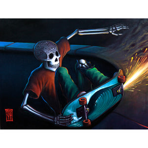 Moon Grind Paper Print - Redeye Laboratories