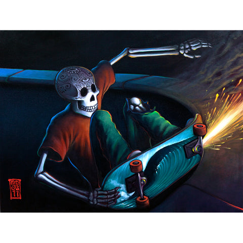 Moon Grind Paper Print - Redeye Laboratories