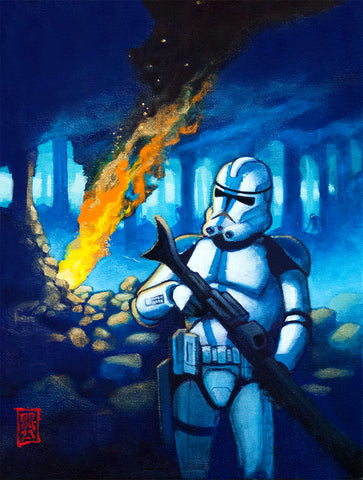 "Heat Brings Them Out" limited edition paper print