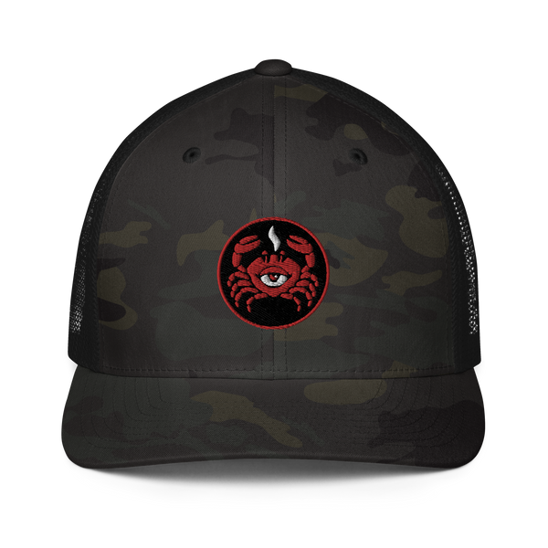 “SG Crab” Closed-back trucker cap