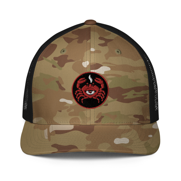 “SG Crab” Closed-back trucker cap