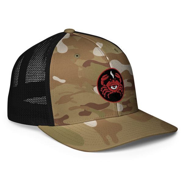 “SG Crab” Closed-back trucker cap