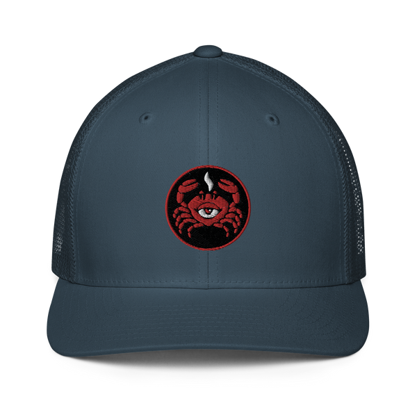 “SG Crab” Closed-back trucker cap