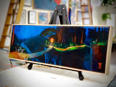 "My Nest" Canvas Print Giclee print - Redeye Laboratories