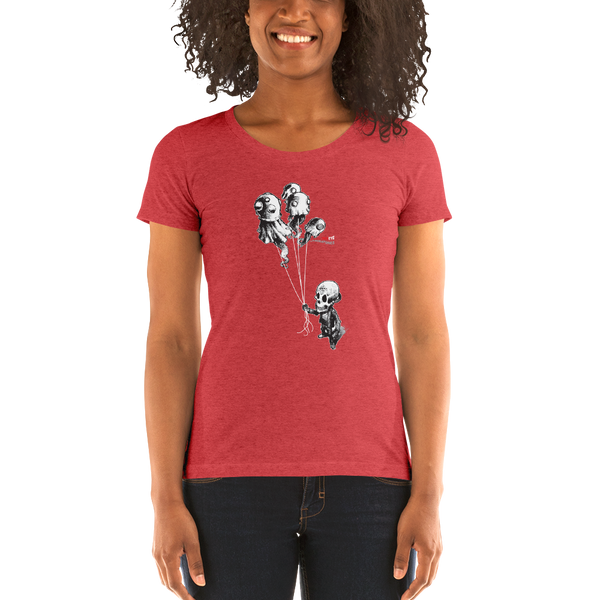 "Balloon Boy" Ladies' short sleeve t-shirt  - Redeye Laboratories